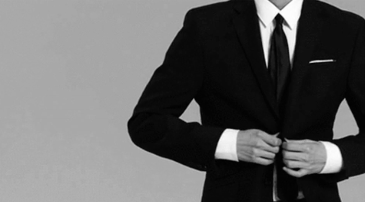 Man in suit and tie