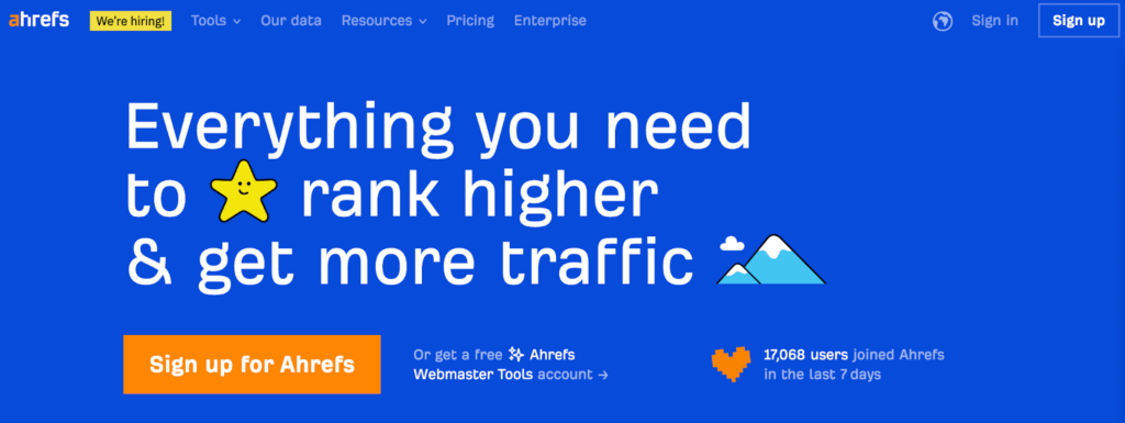 ahrefs info